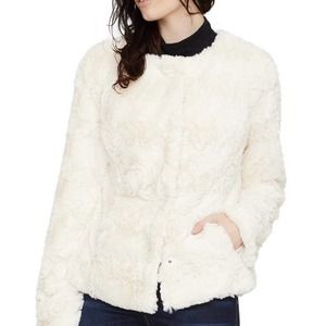 Sanctuary Faux Fur Jacket Women's Size Large NEW